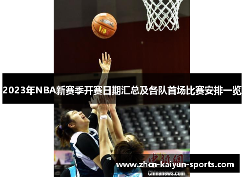 2023年NBA新赛季开赛日期汇总及各队首场比赛安排一览 2023年NBA新赛季开赛日期汇总及各队首场比赛安排一览