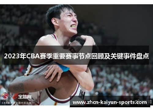 2023年CBA赛季重要赛事节点回顾及关键事件盘点